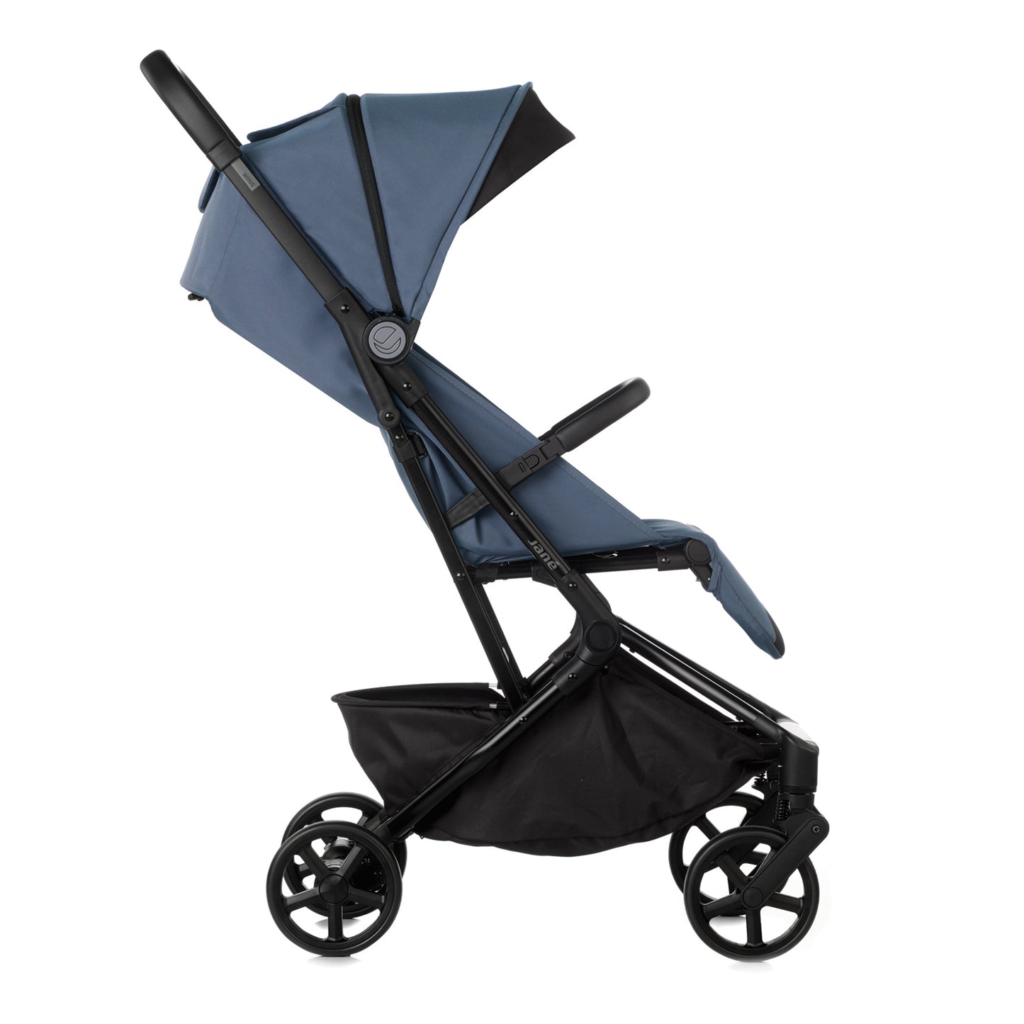 JANÉ - Wing Lightweight Stroller with Carry Bag – Seal - Birth to 22 kg, 0-4 Years