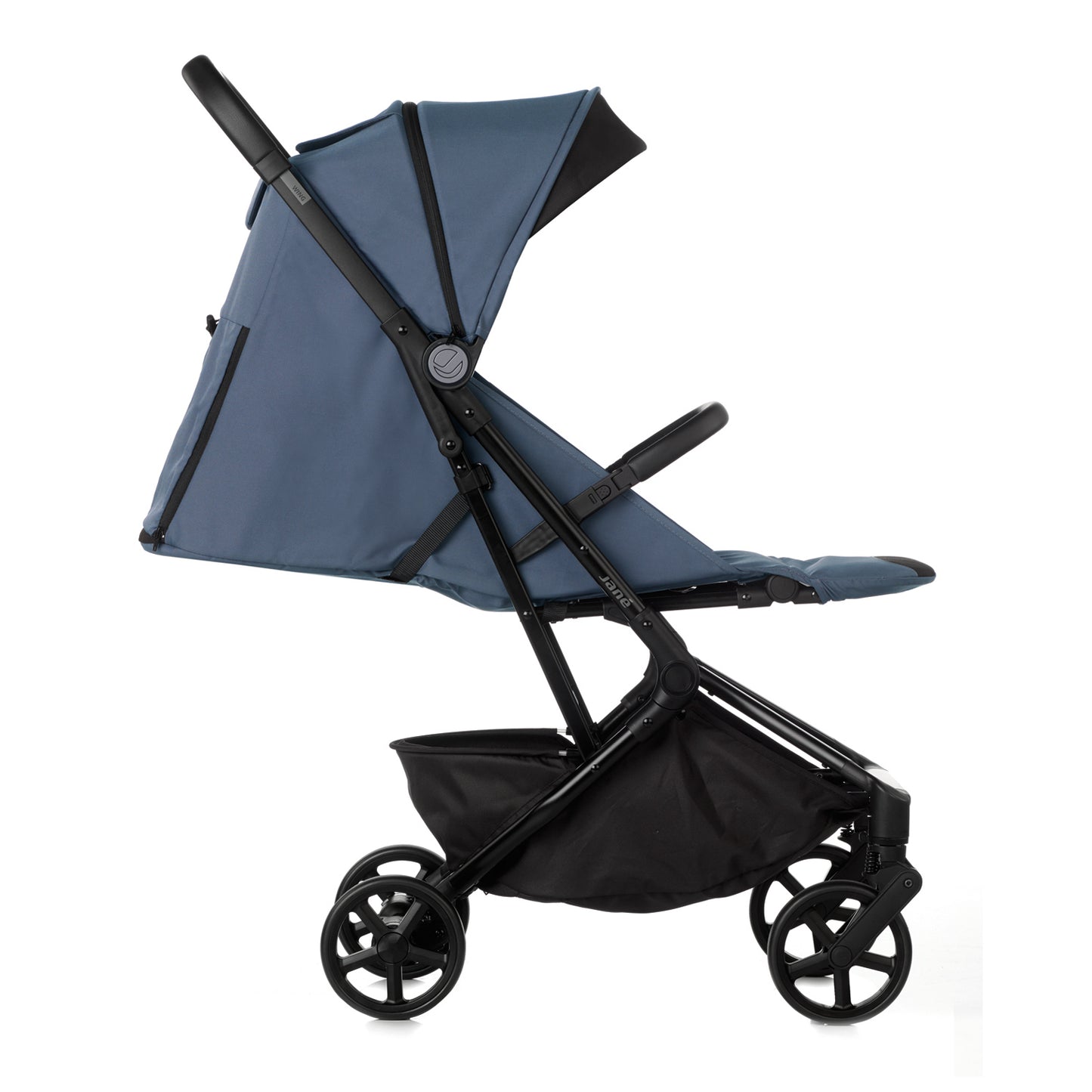 JANÉ - Wing Lightweight Stroller with Carry Bag – Seal - Birth to 22 kg, 0-4 Years