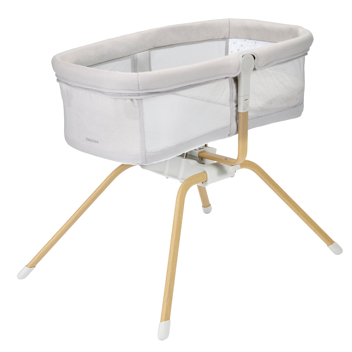 BABYMORE - Air Motion Gliding Crib – Grey