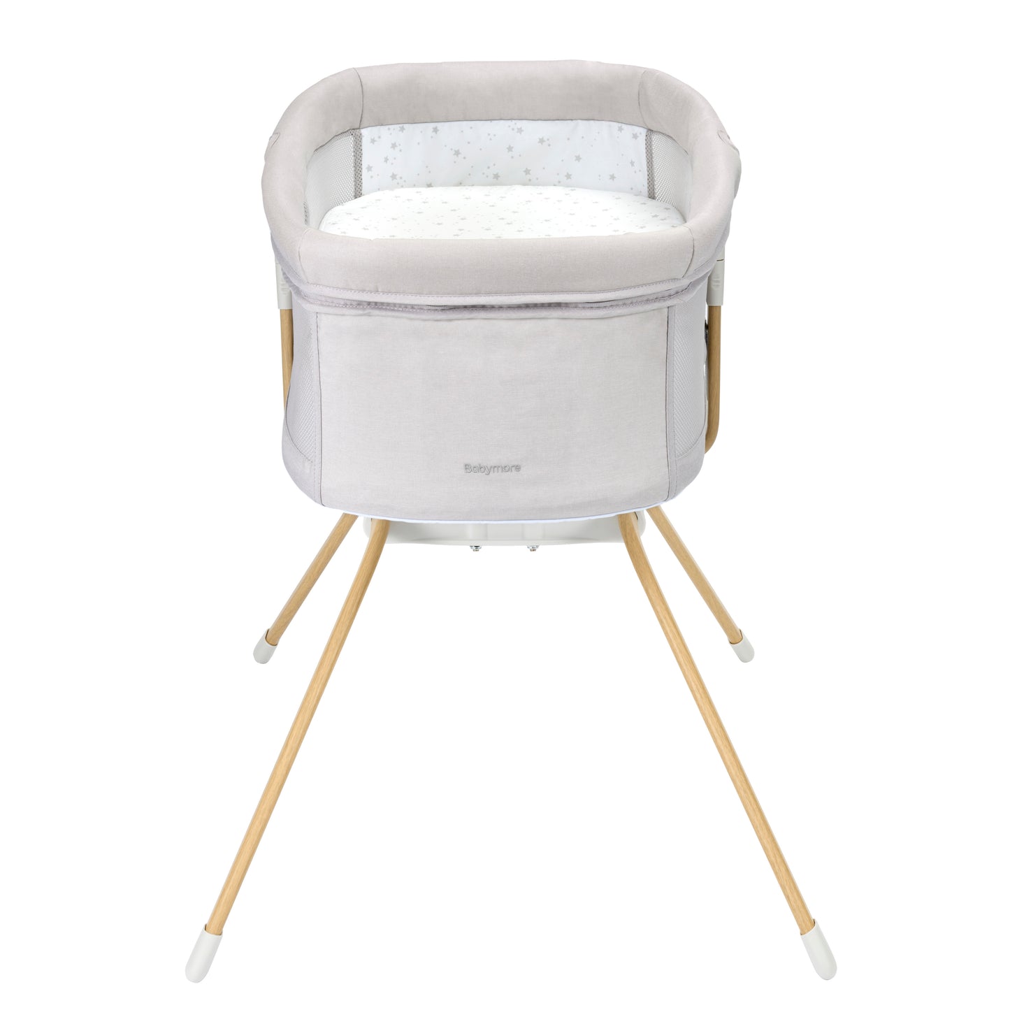 BABYMORE - Air Motion Gliding Crib – Grey