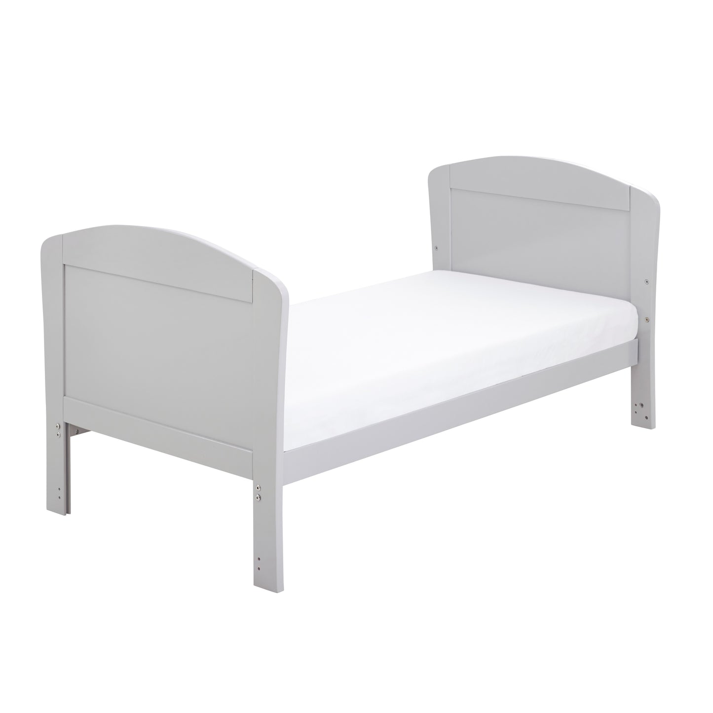 BABYMORE - Aston Drop Side Cot Bed – Grey