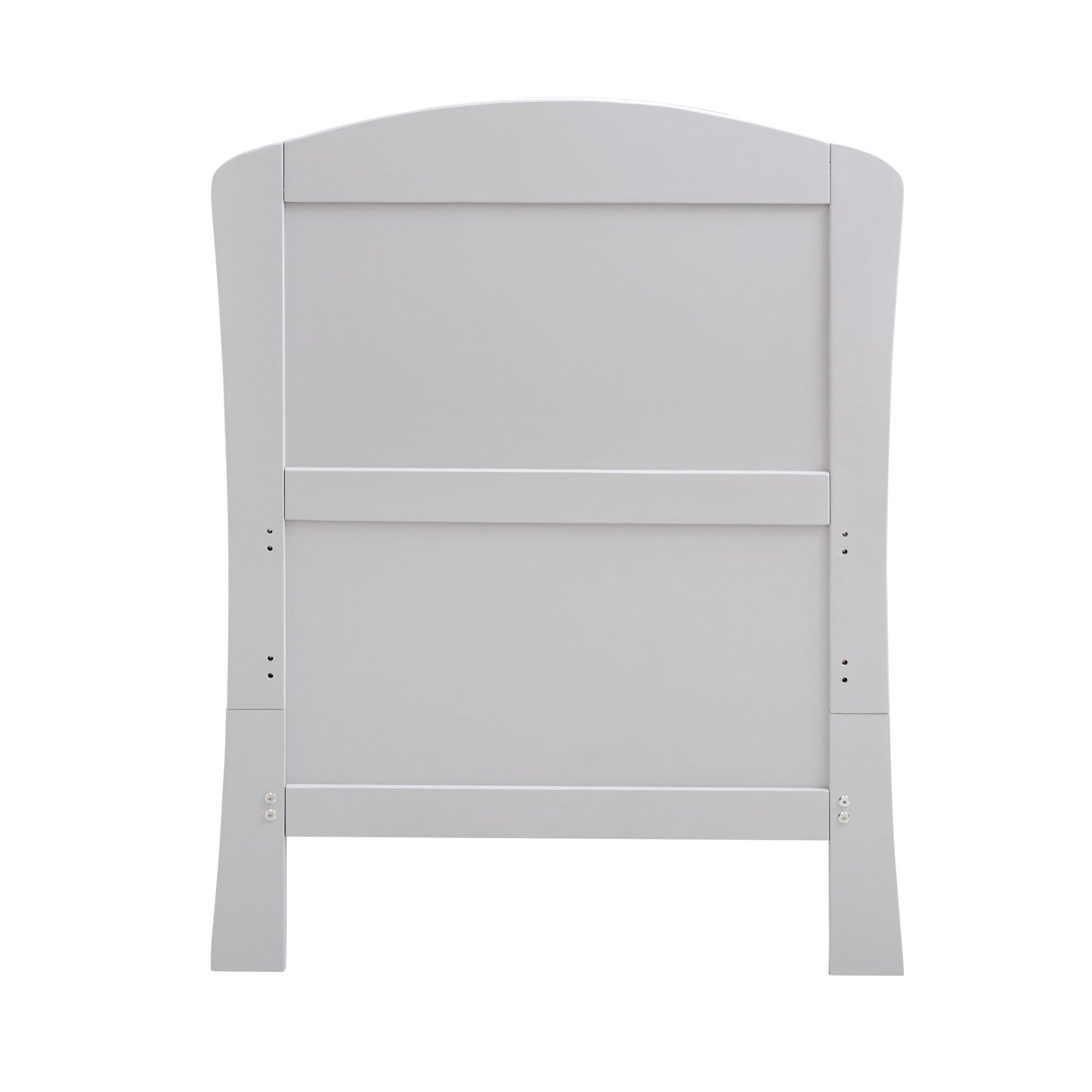 BABYMORE - Aston Drop Side Cot Bed WHITE