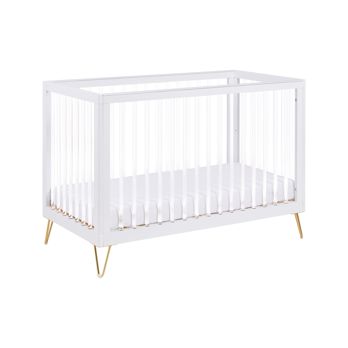 BABYMORE - Kimi Acrylic Mini Cot Bed