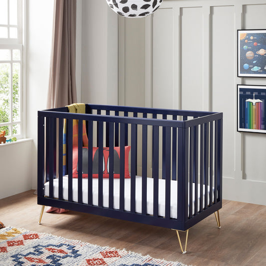 BABYMORE - Kimi Mini Cot Bed – Midnight