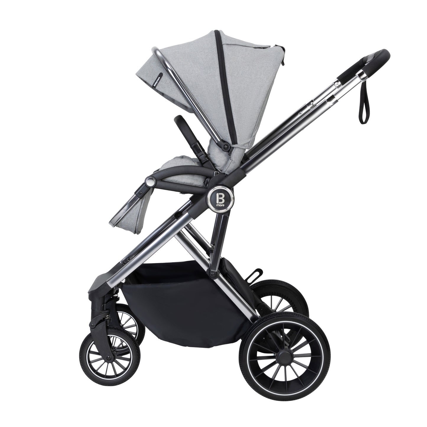 BABYMORE - Chia Pram Pushchair – Pearl Grey