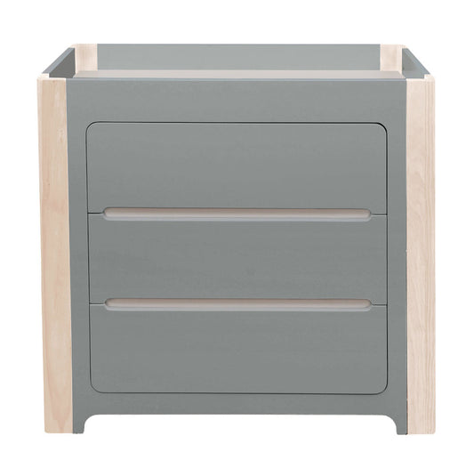 COCOON - Evoluer Change Area/Dresser - Dove Grey/Natural Wash