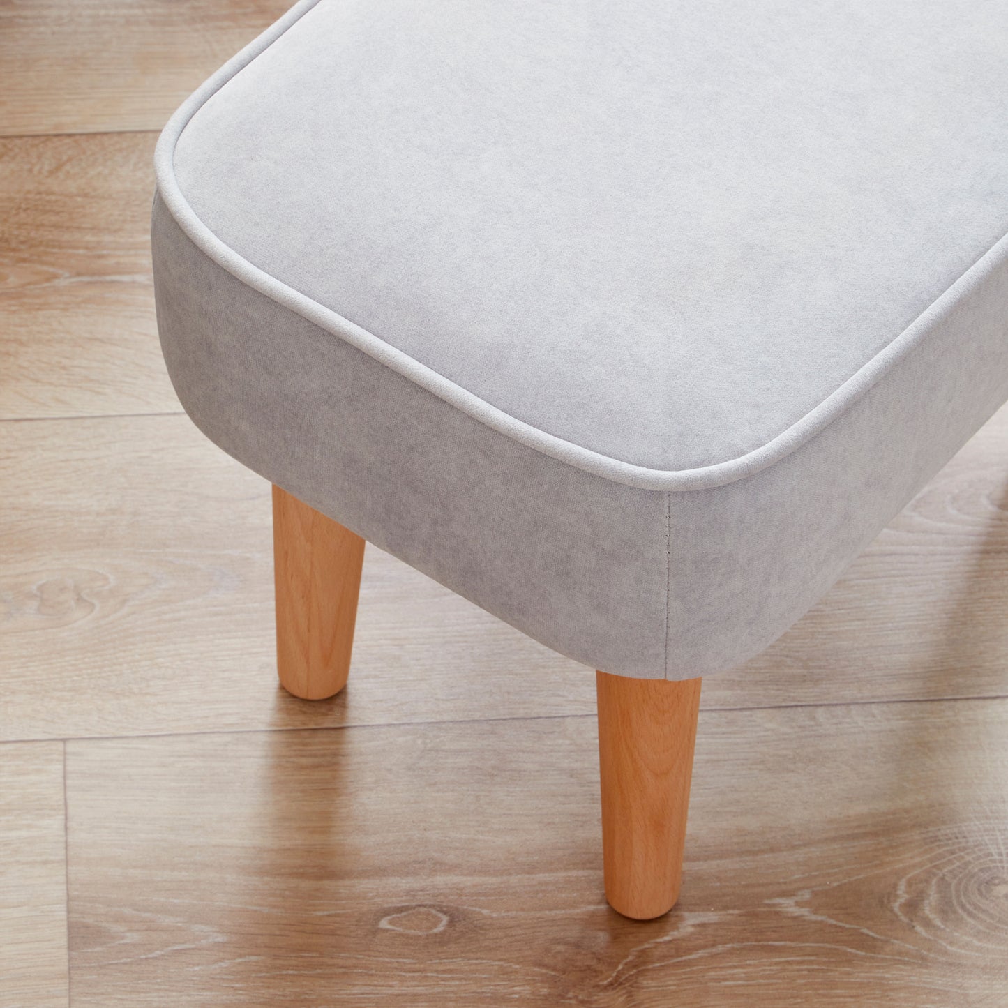 BABYMORE - Freya Nursing Chair with Stool - GREY
