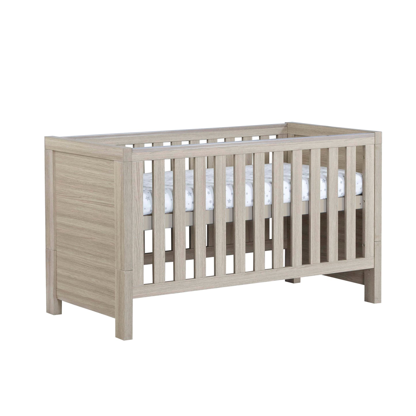 BABYMORE - Luno Cot Bed – Oak