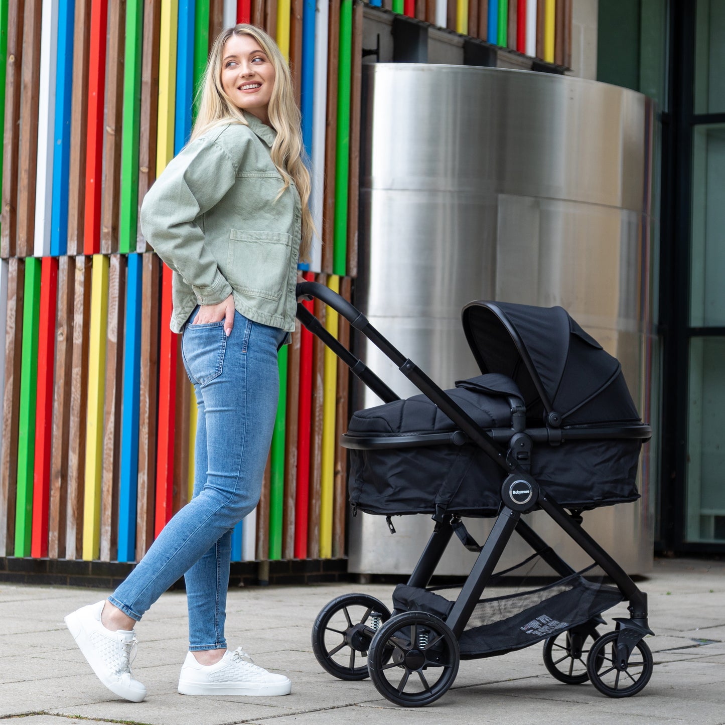 BABYMORE - Mimi Travel System Coco i-Size Car Seat – Black