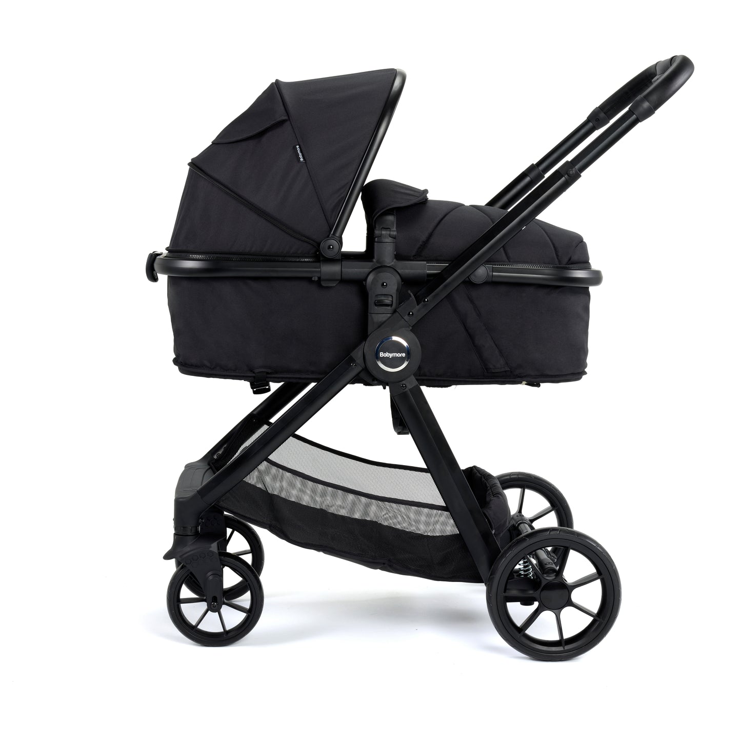 BABYMORE - Mimi 2 in 1 Pram Pushchair – Black
