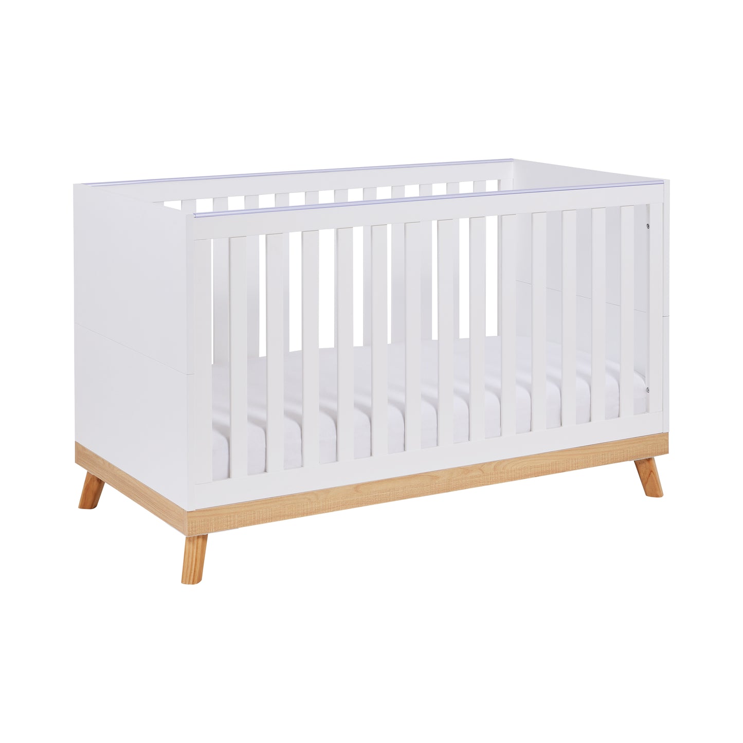 BABYMORE - Mona Cot Bed – White