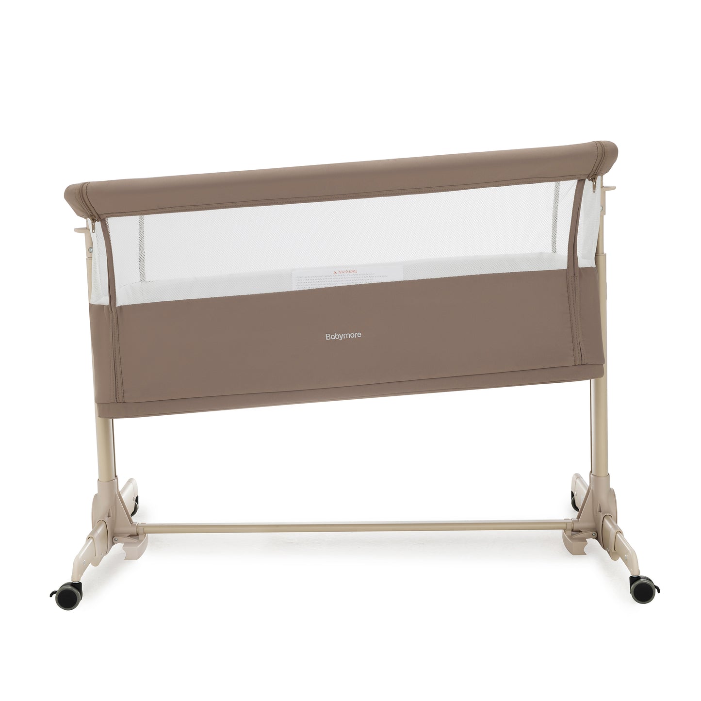 BABYMORE - Neera Bedside Crib – Mocha