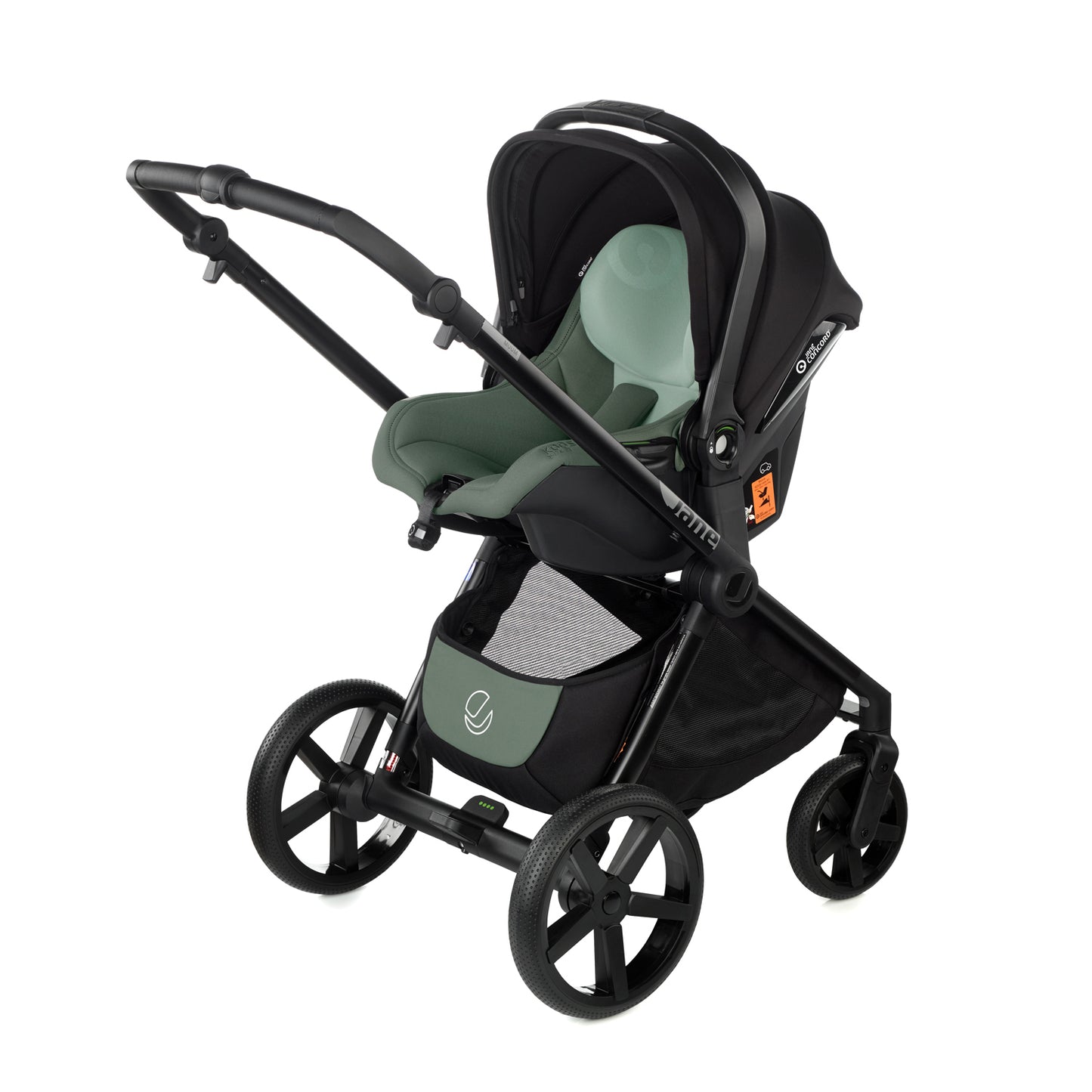 Jané Muum-4 + Sweet Carrycot + Koos iSize 3in1 Travel System