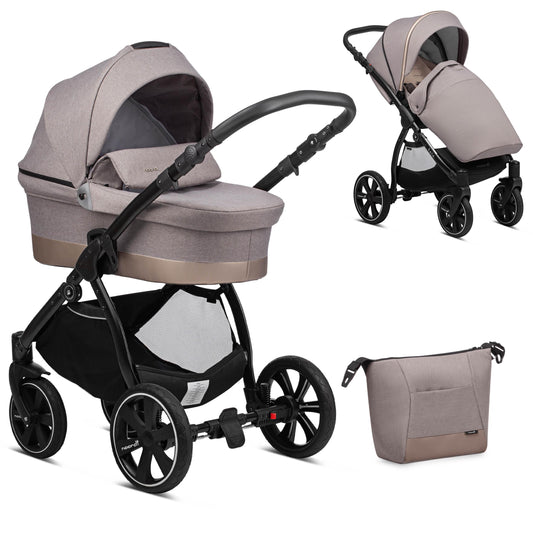 Noordi Sole Go 2in1 Pram - Beige