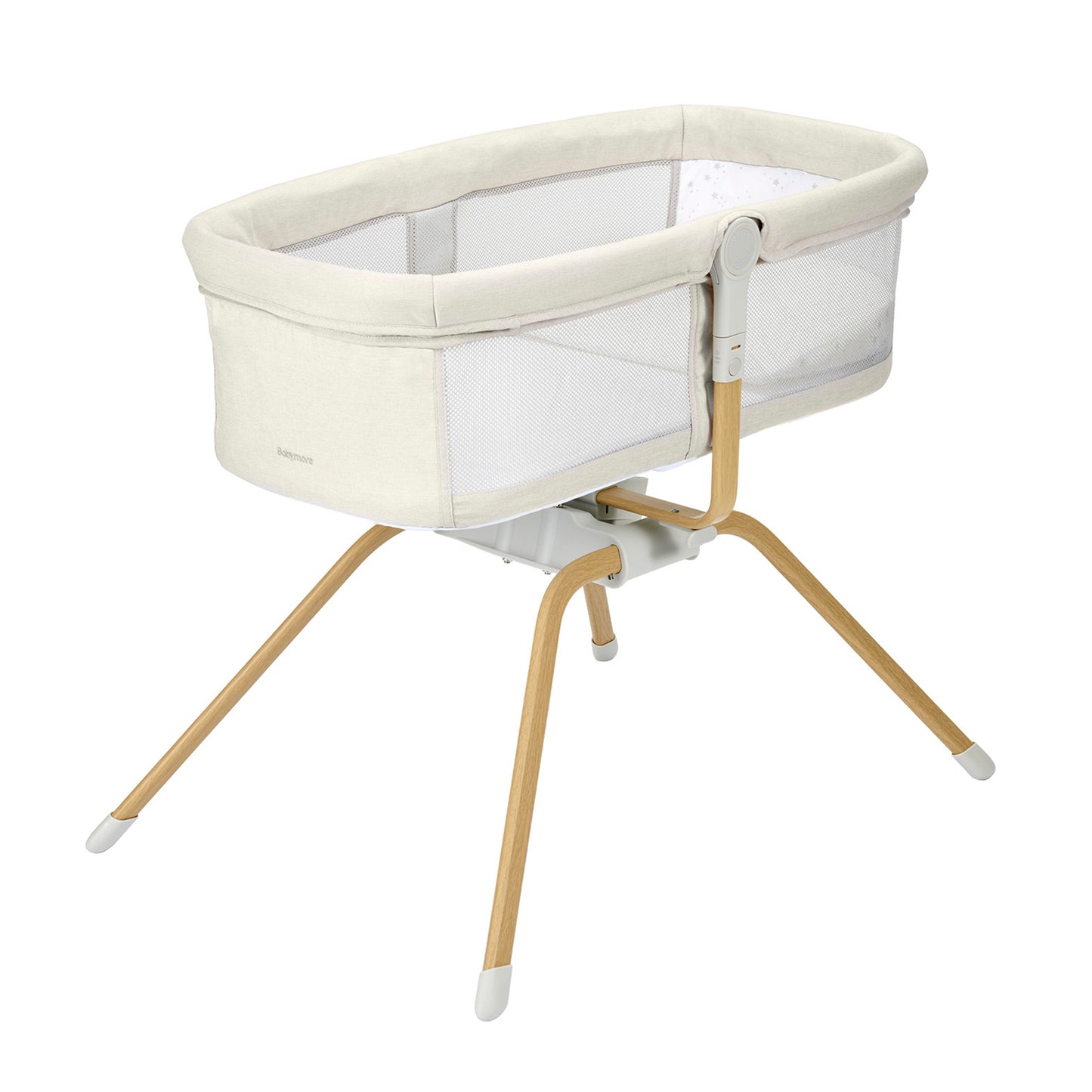 BABYMORE - Air Motion Gliding Crib - Cream