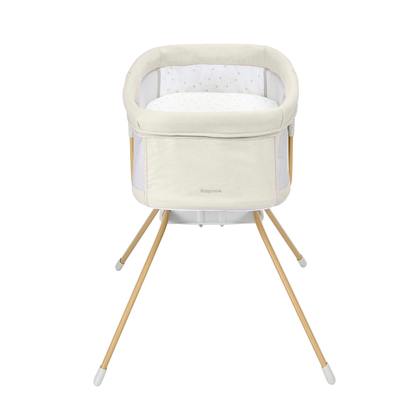 BABYMORE - Air Motion Gliding Crib - Cream