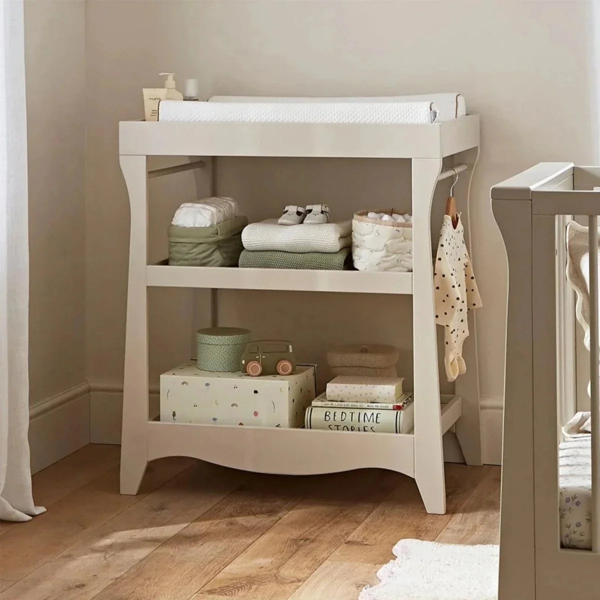 CuddleCo Clara Mini 2 pcs Nursery Furniture Set - Cashmere
