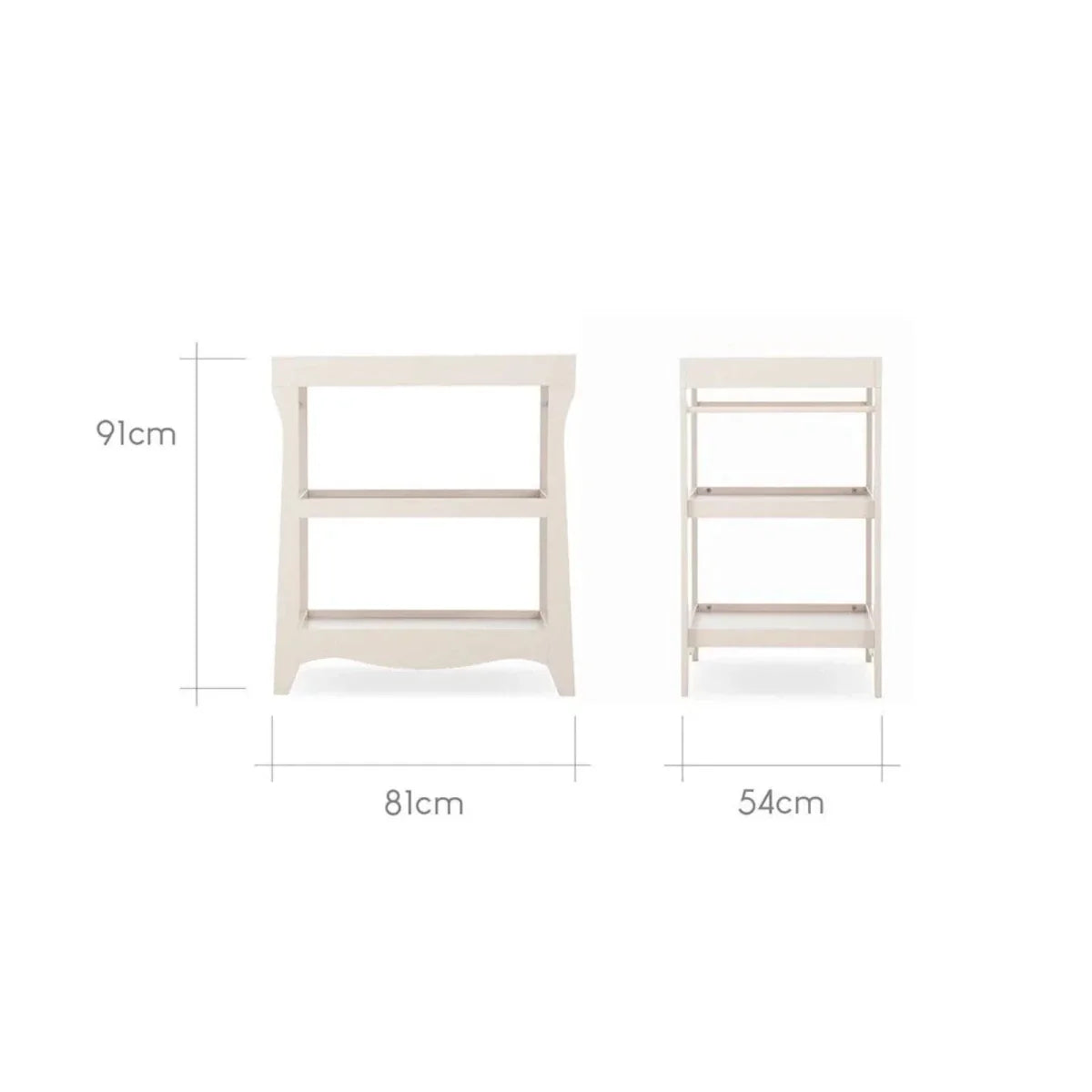 CuddleCo Clara Mini 2 pcs Nursery Furniture Set - Cashmere