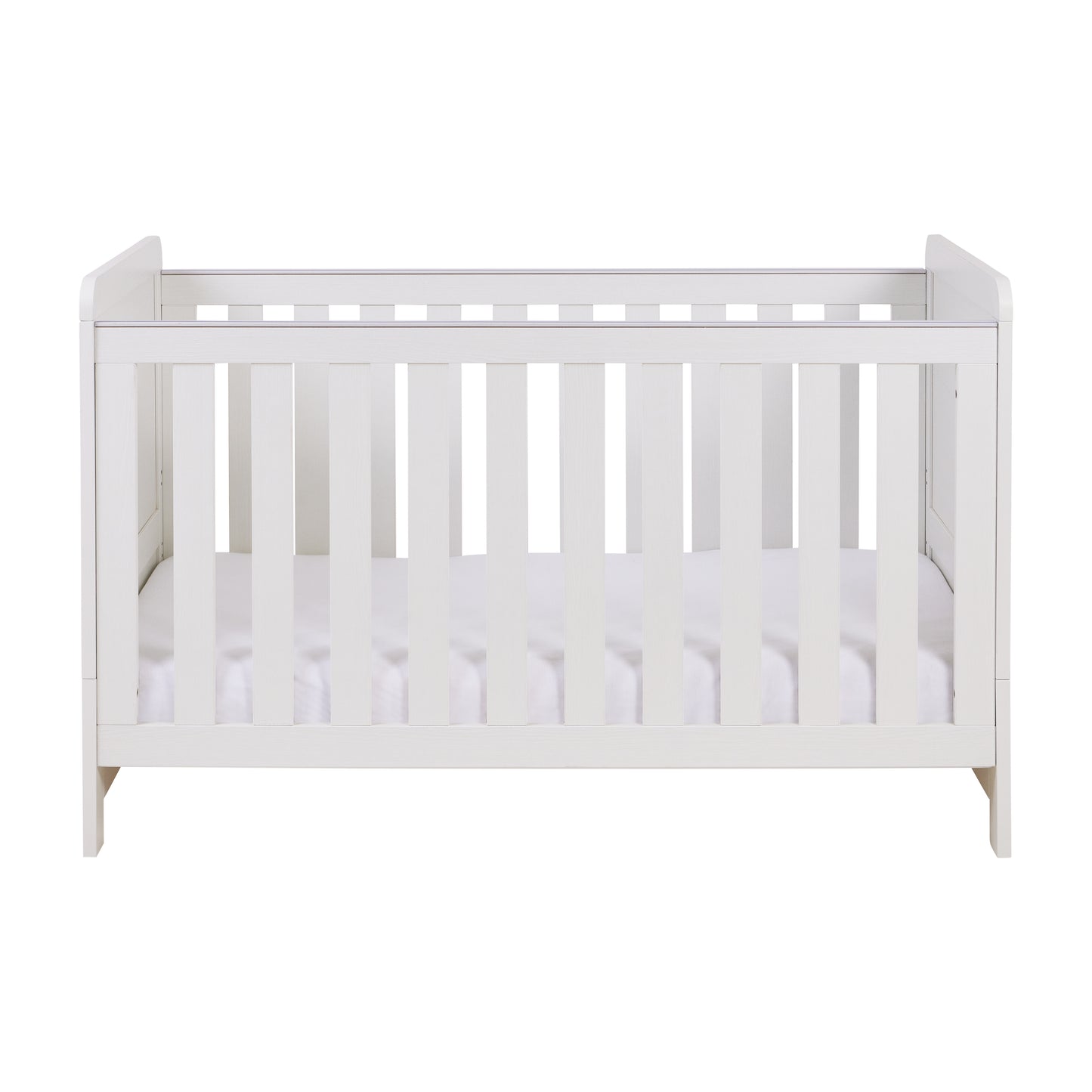 BABYMORE - Caro Cot Bed WHITE WASH