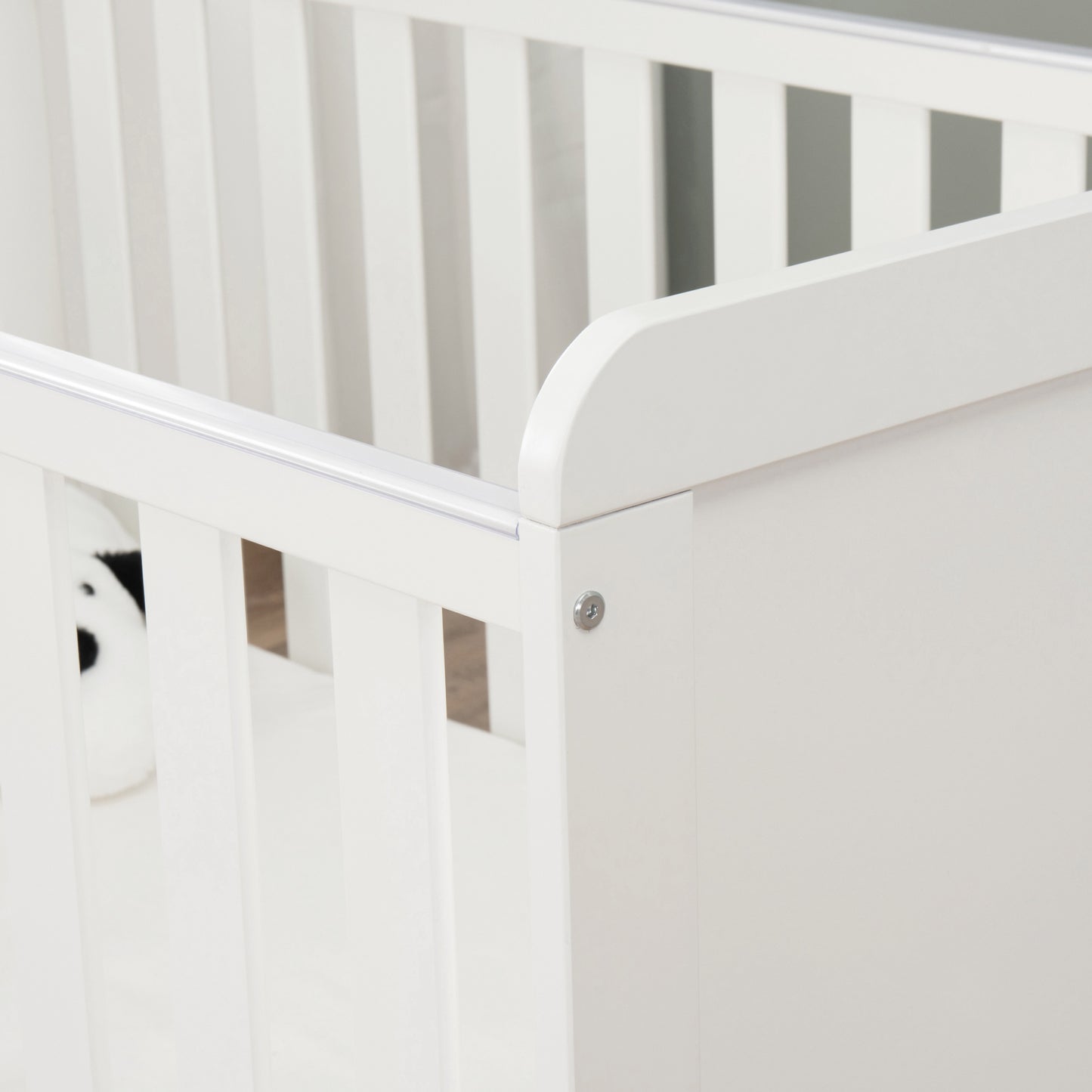 BABYMORE - Caro Urban Cot Bed – White