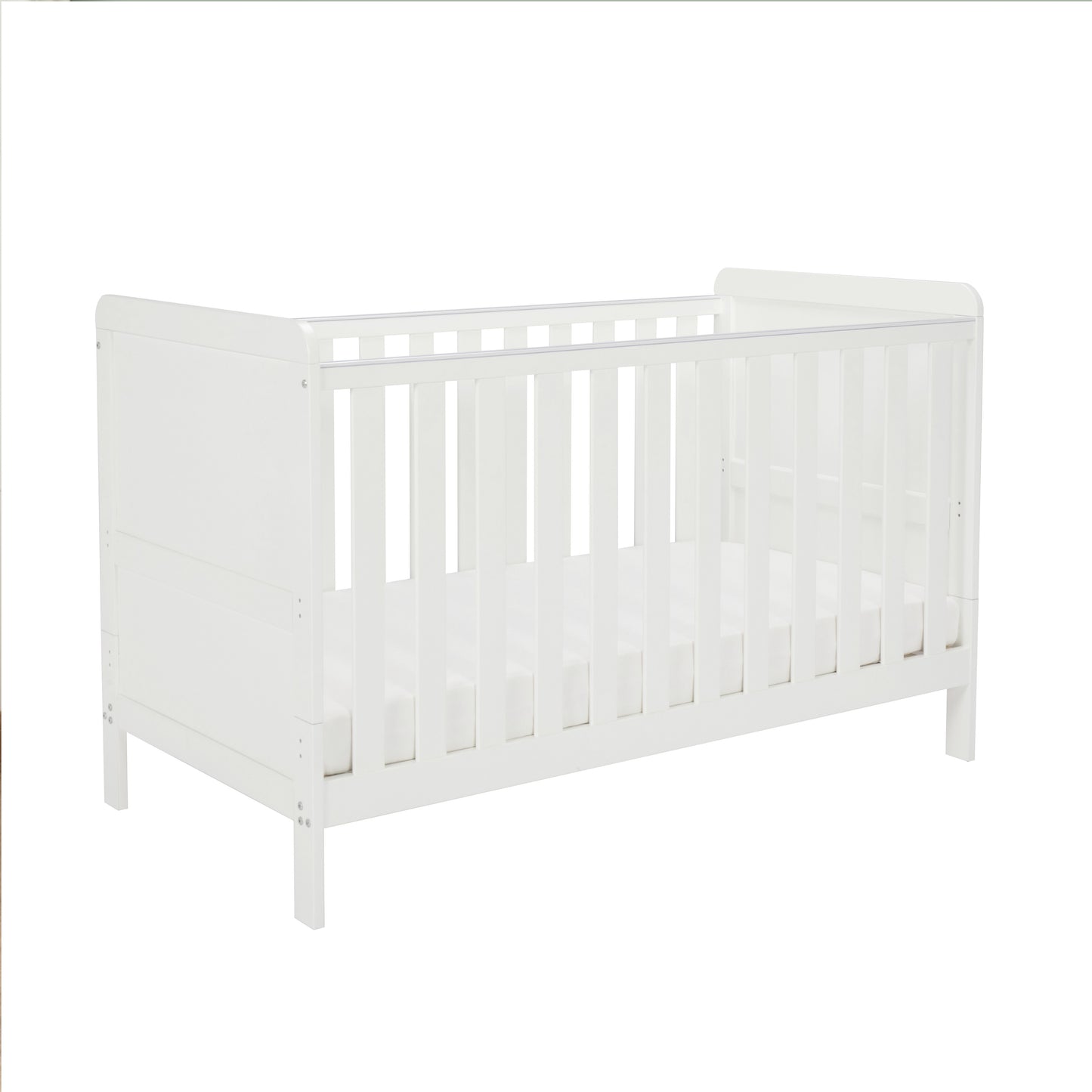 BABYMORE - Caro Urban Cot Bed – White