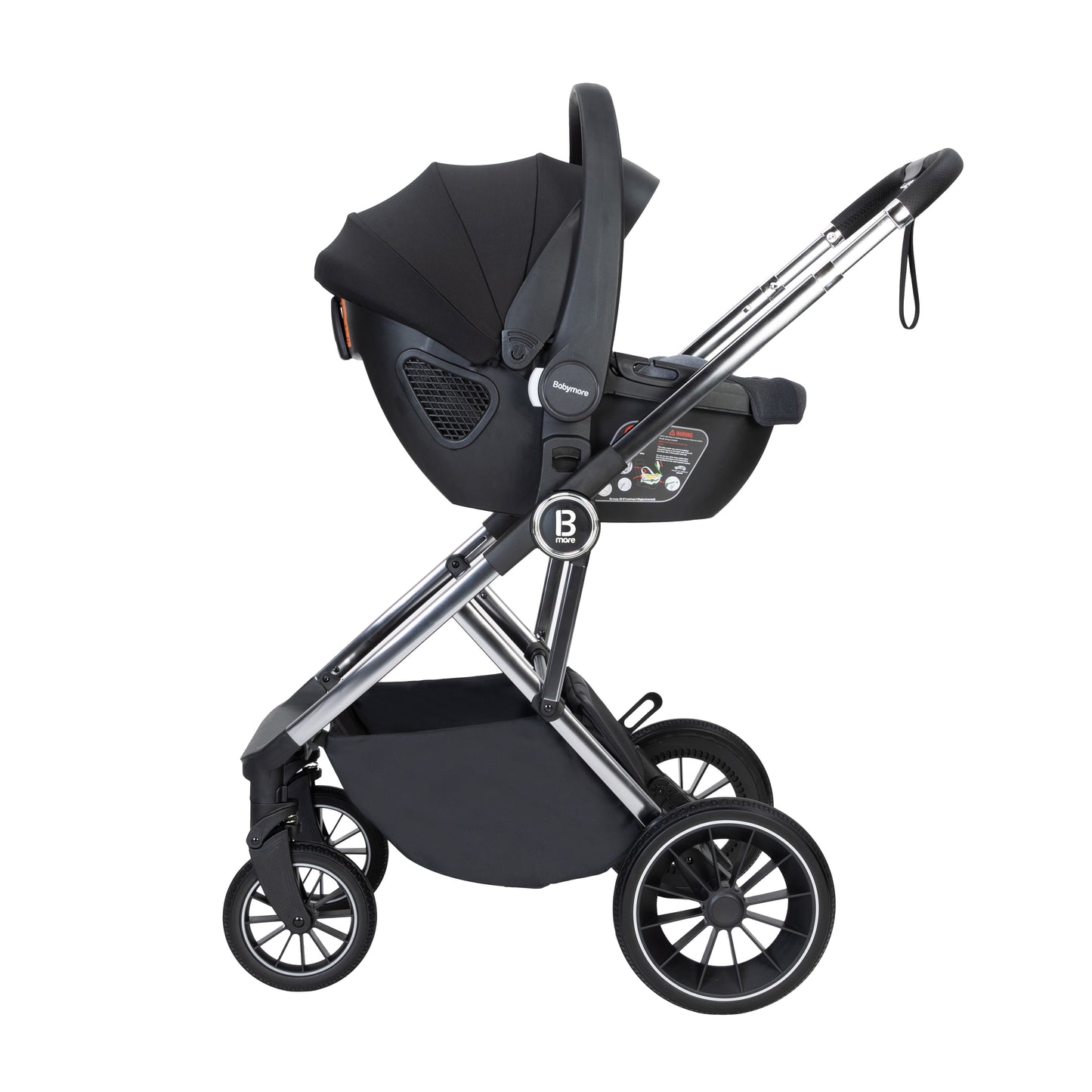 BABYMORE - Chia Travel System Coco Car Seat – Pearl Grey