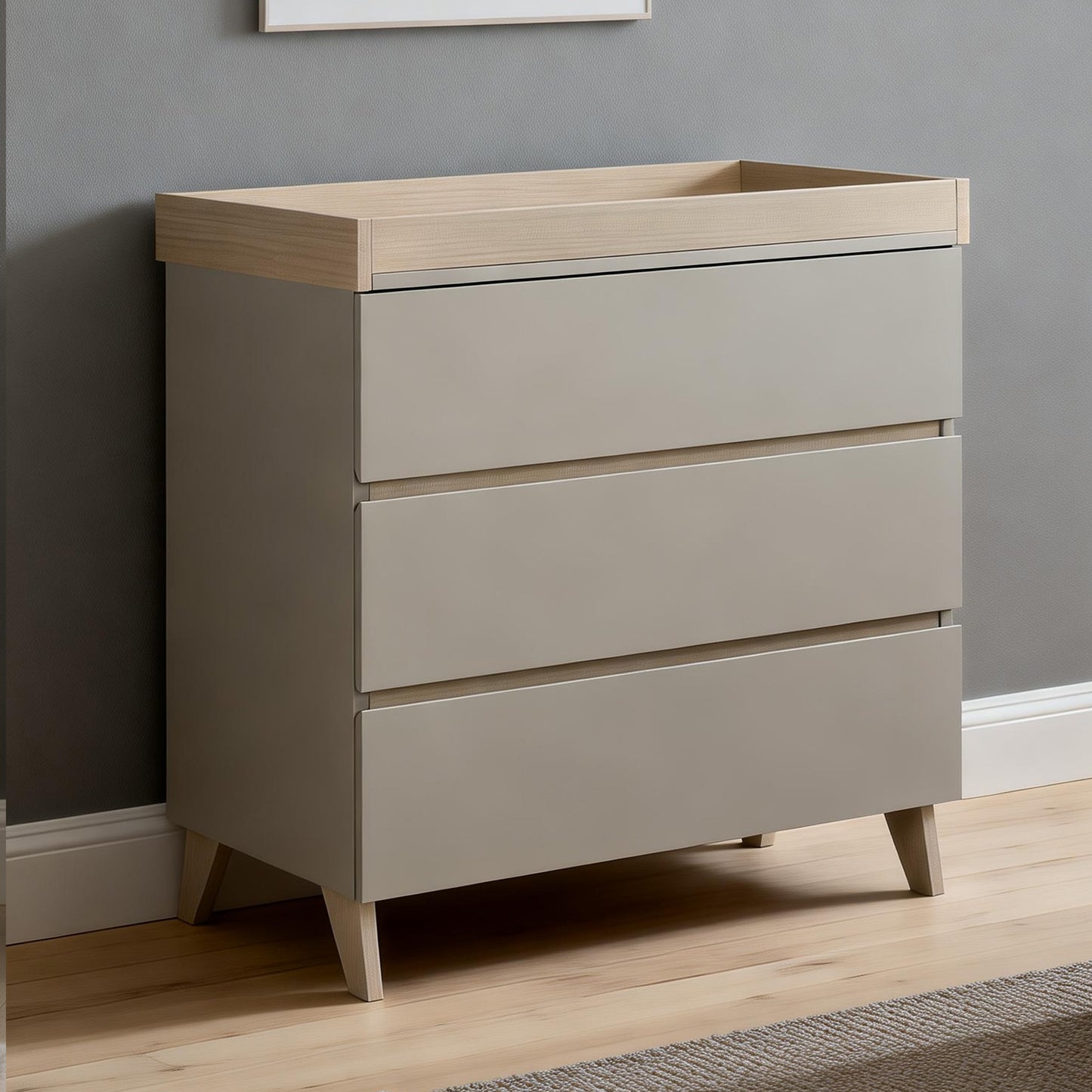 BABYMORE - Dante Nursery Chest Changer – Cashmere