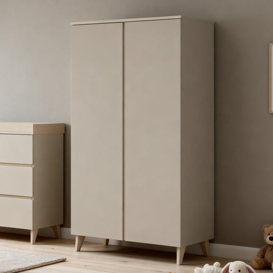 BABYMORE - Dante Nursery Wardrobe – Cashmere