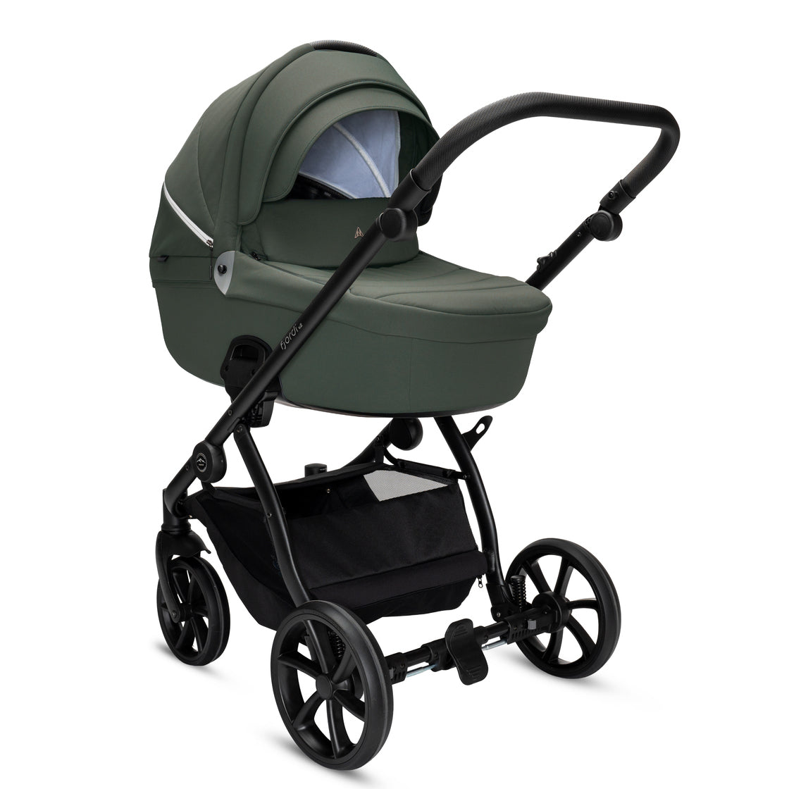 Noordi Fjordi V2 – 2in1 Pushchair with ThermoCot™ Carrycot - Alpine Moss