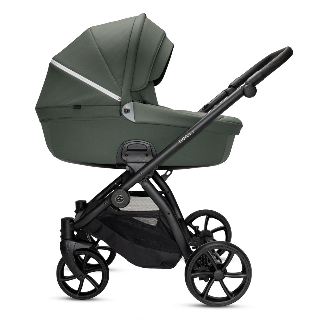 Noordi Fjordi V2 – 2in1 Pushchair with ThermoCot™ Carrycot - Alpine Moss