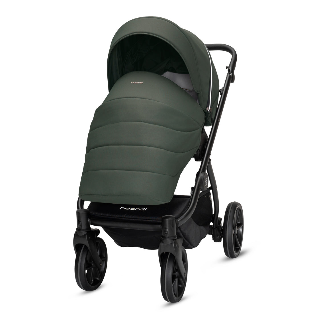 Noordi Fjordi V2 – 2in1 Pushchair with ThermoCot™ Carrycot - Alpine Moss