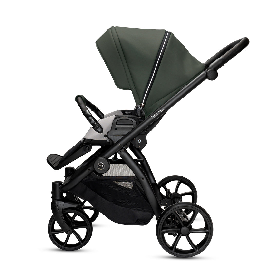 Noordi Fjordi V2 – 2in1 Pushchair with ThermoCot™ Carrycot - Alpine Moss