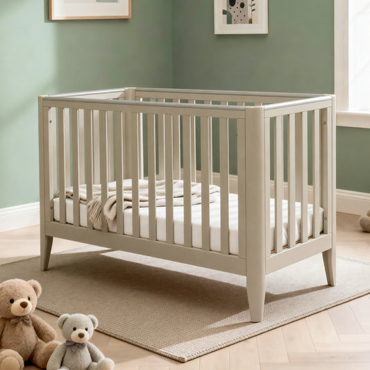 BABYMORE - Iris Cot Bed – Cashmere