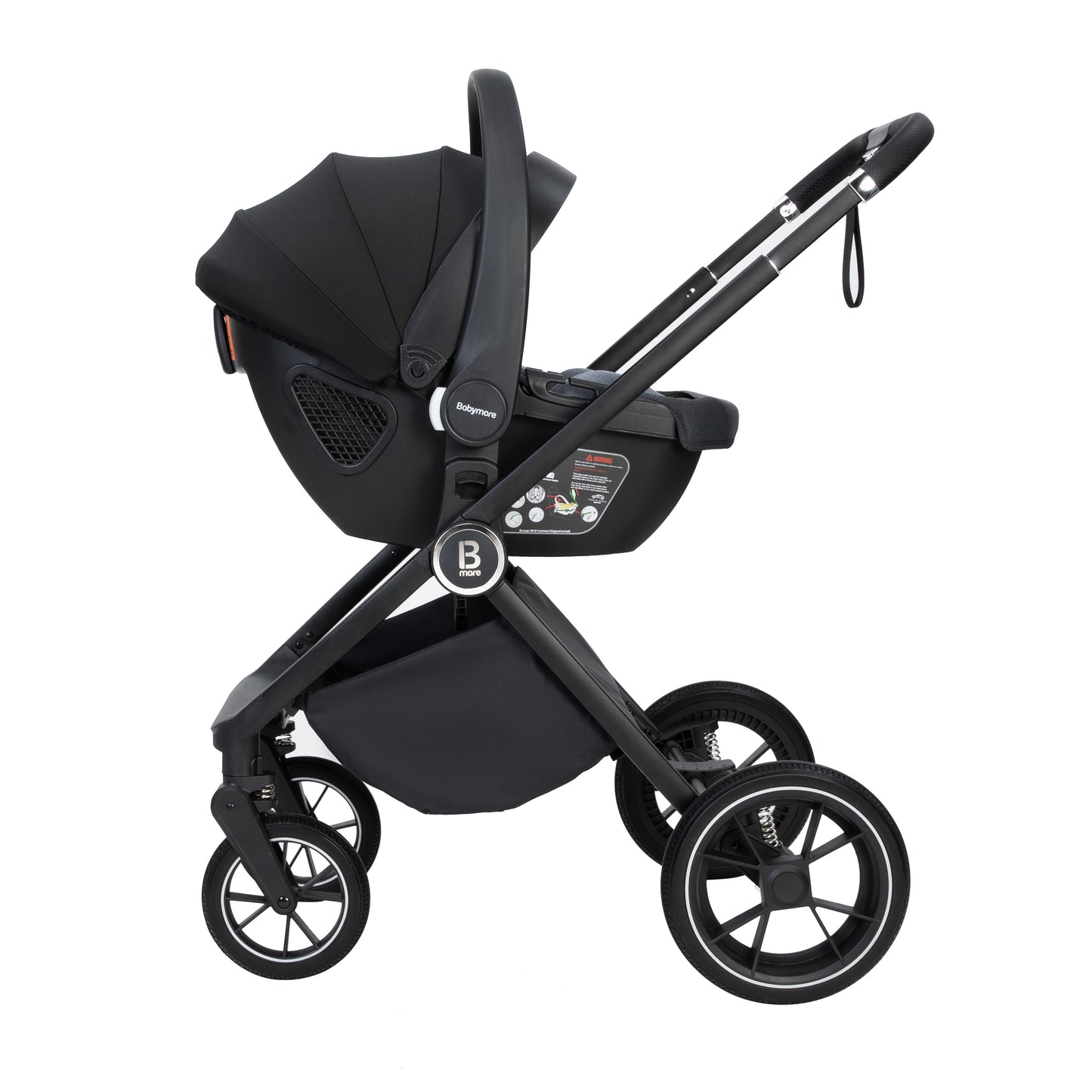 BABYMORE - Kai Travel System Coco with Base – Forest Grey