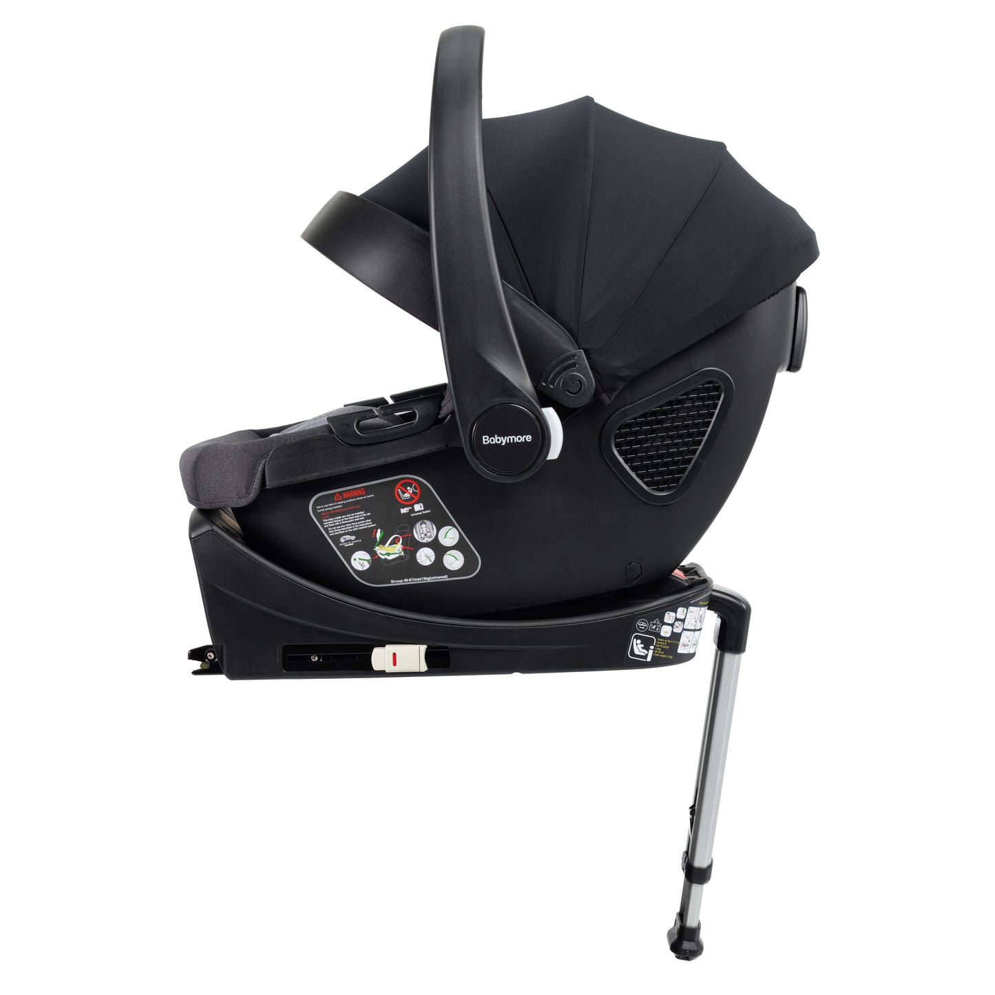 BABYMORE - Kai Travel System Coco with Base – Forest Grey