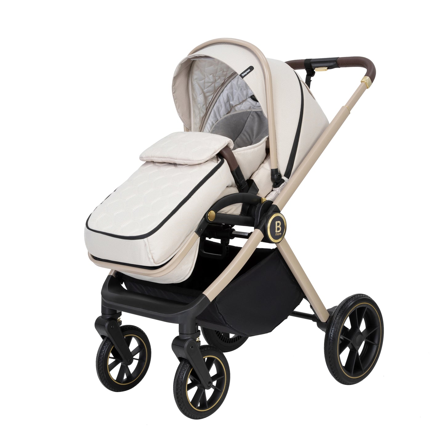 BABYMORE - Kai Travel System Pecan with Base – Sandstone