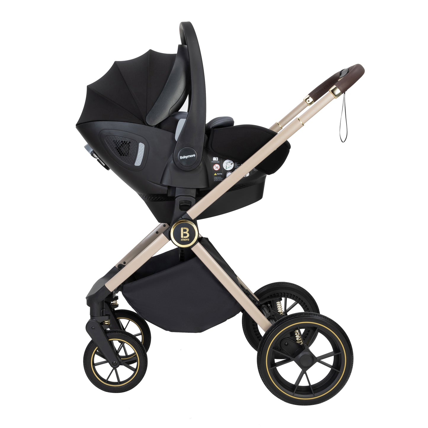 BABYMORE - Kai Travel System Pecan with Base – Sandstone