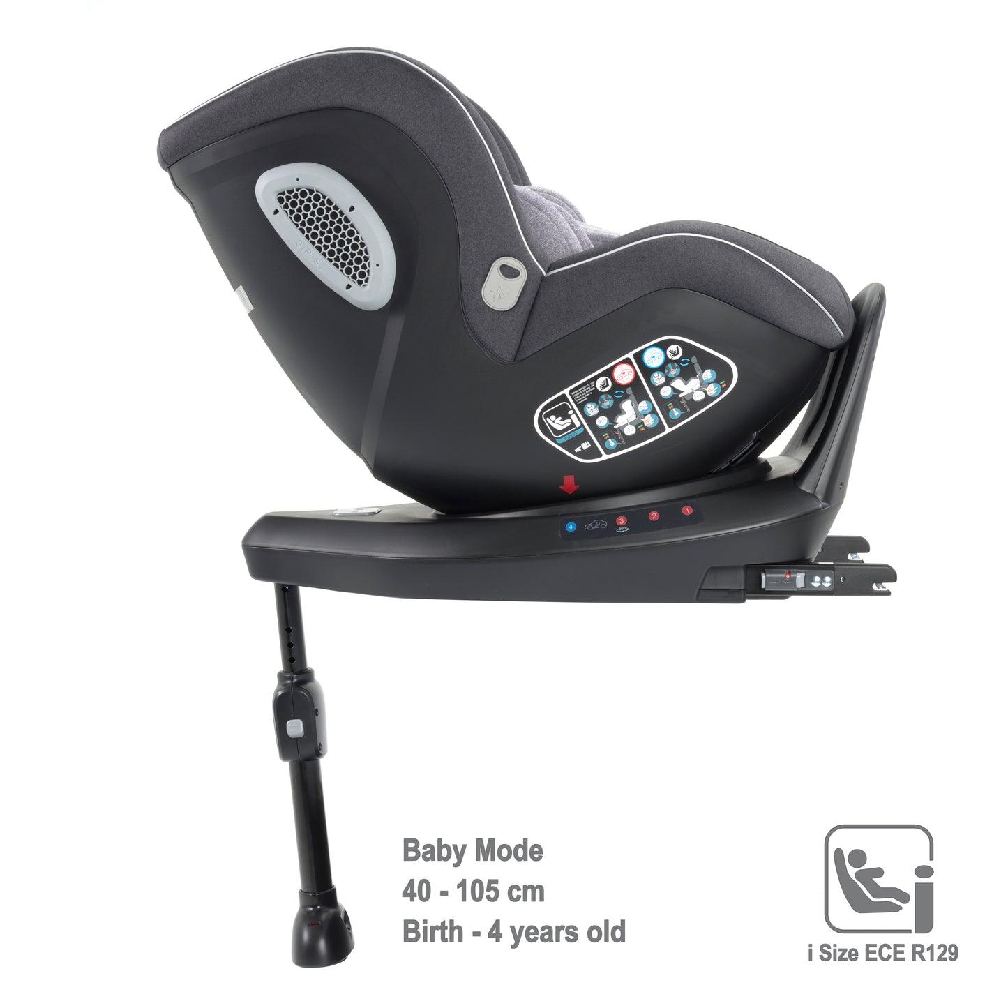 BABYMORE - Kola 360° i-Size Car Seat 40-105cm 0-4 years