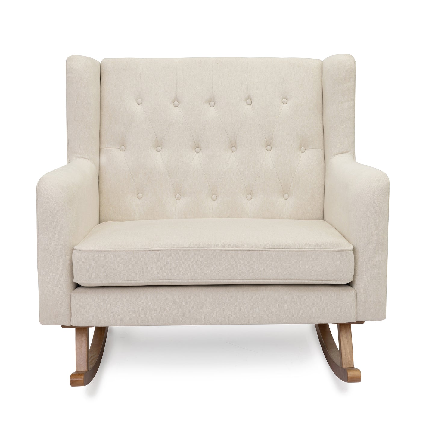 BABYMORE - Lux Snuggle Rocking Chair – Ivory