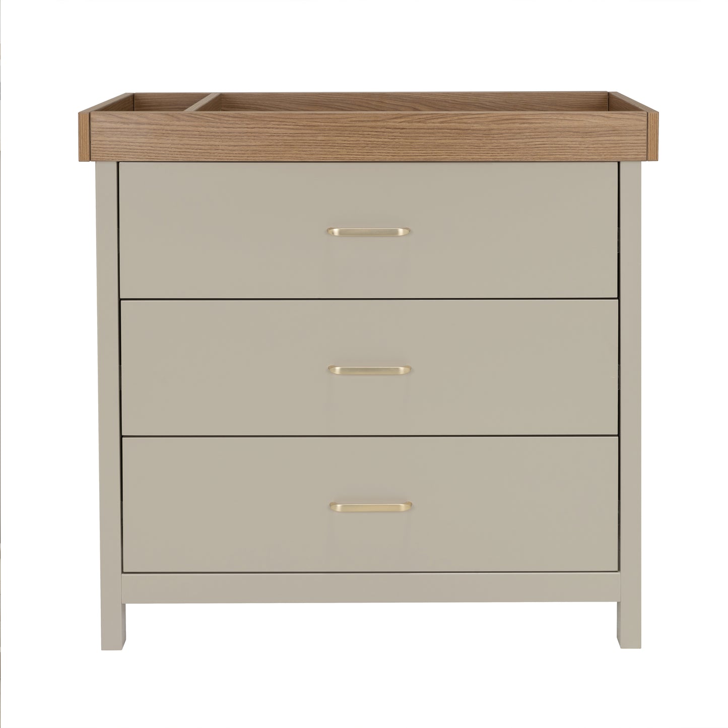 BABYMORE - Mira 3 Piece Nursery Room Set – Cashmere Warm Oak