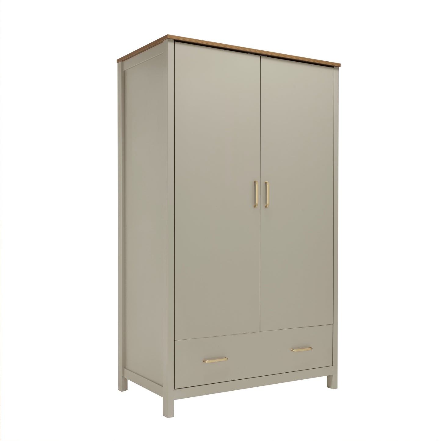 BABYMORE - Mira Nursery Wardrobe – Cashmere Warm Oak