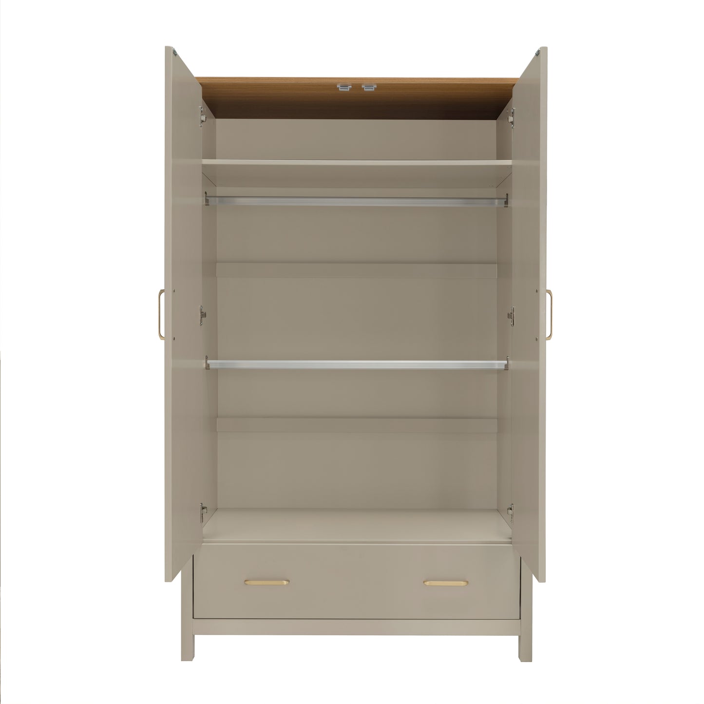 BABYMORE - Mira Nursery Wardrobe – Cashmere Warm Oak
