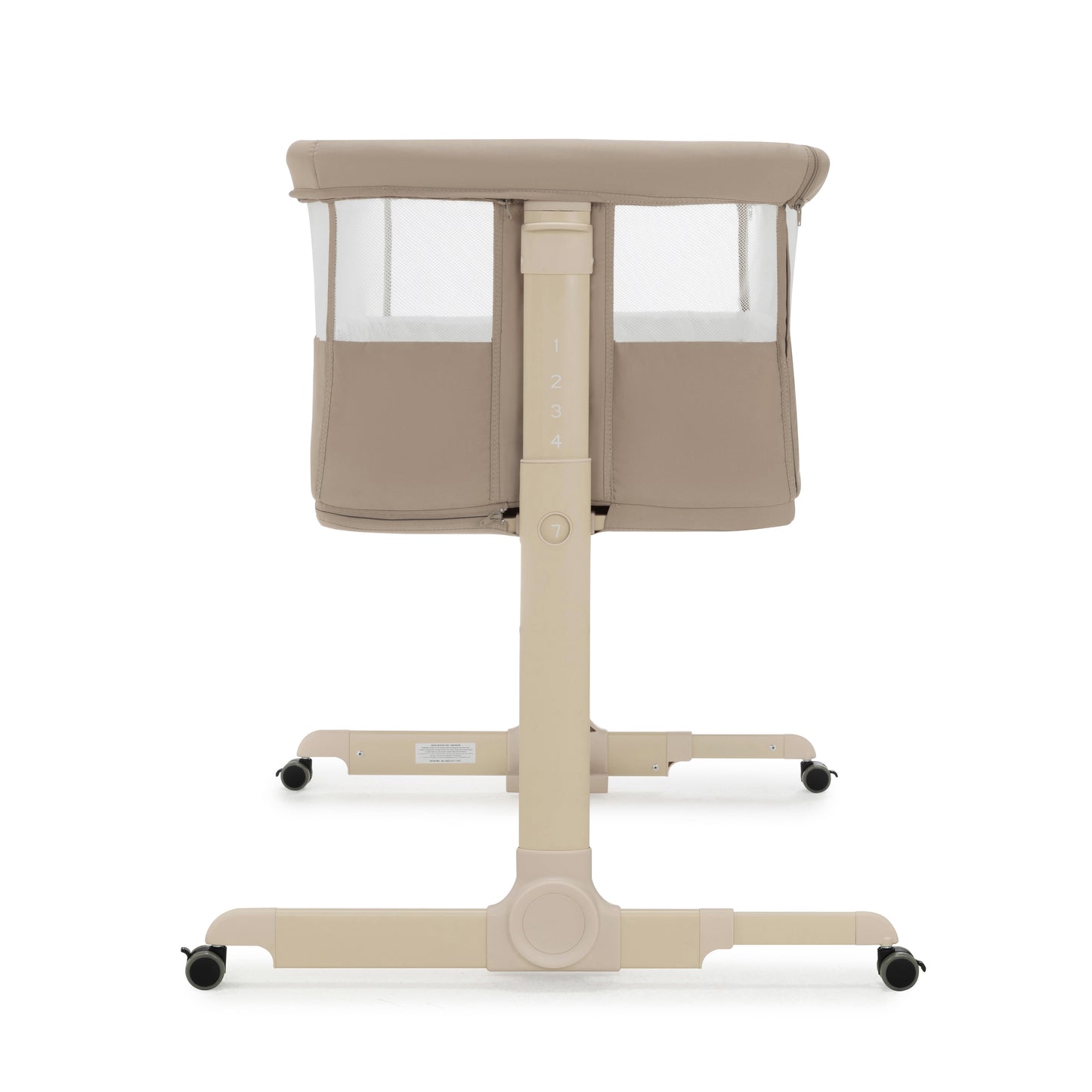 BABYMORE - Neera Bedside Crib – Khaki