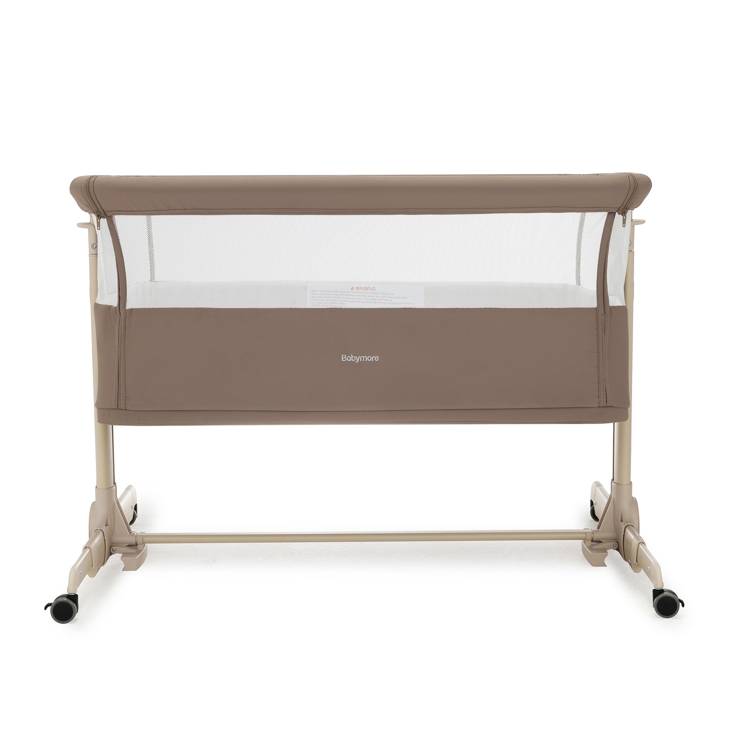 BABYMORE - Neera Bedside Crib – Mocha