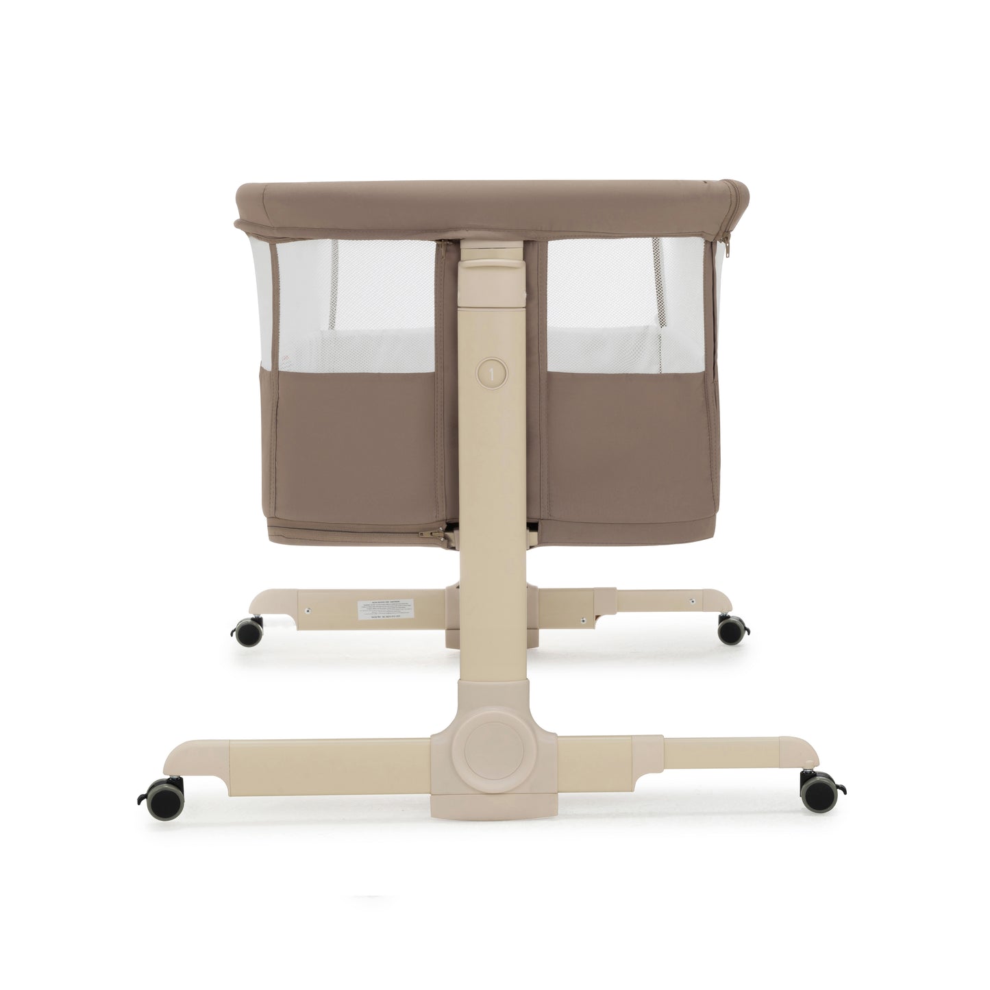 BABYMORE - Neera Bedside Crib – Mocha