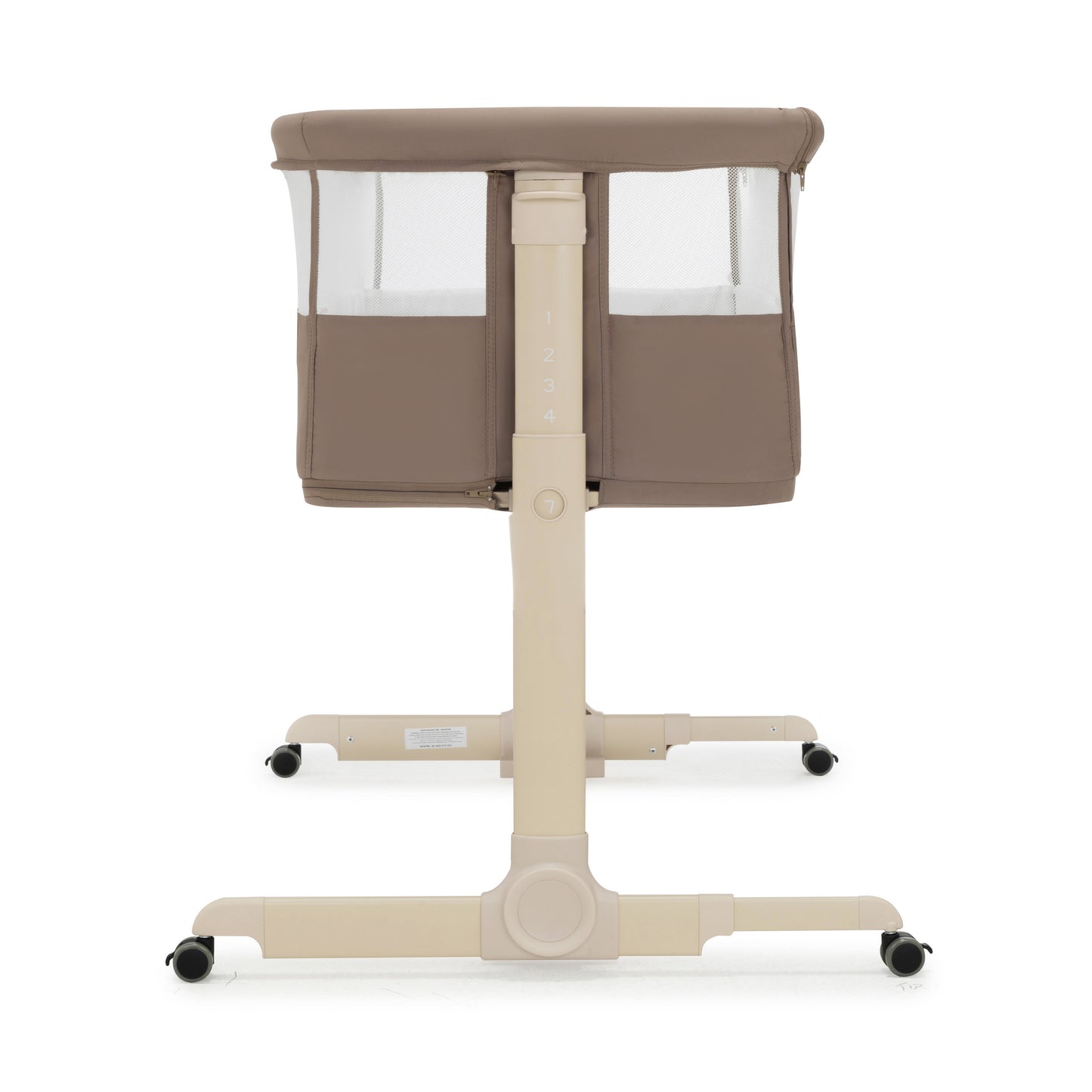 BABYMORE - Neera Bedside Crib – Mocha