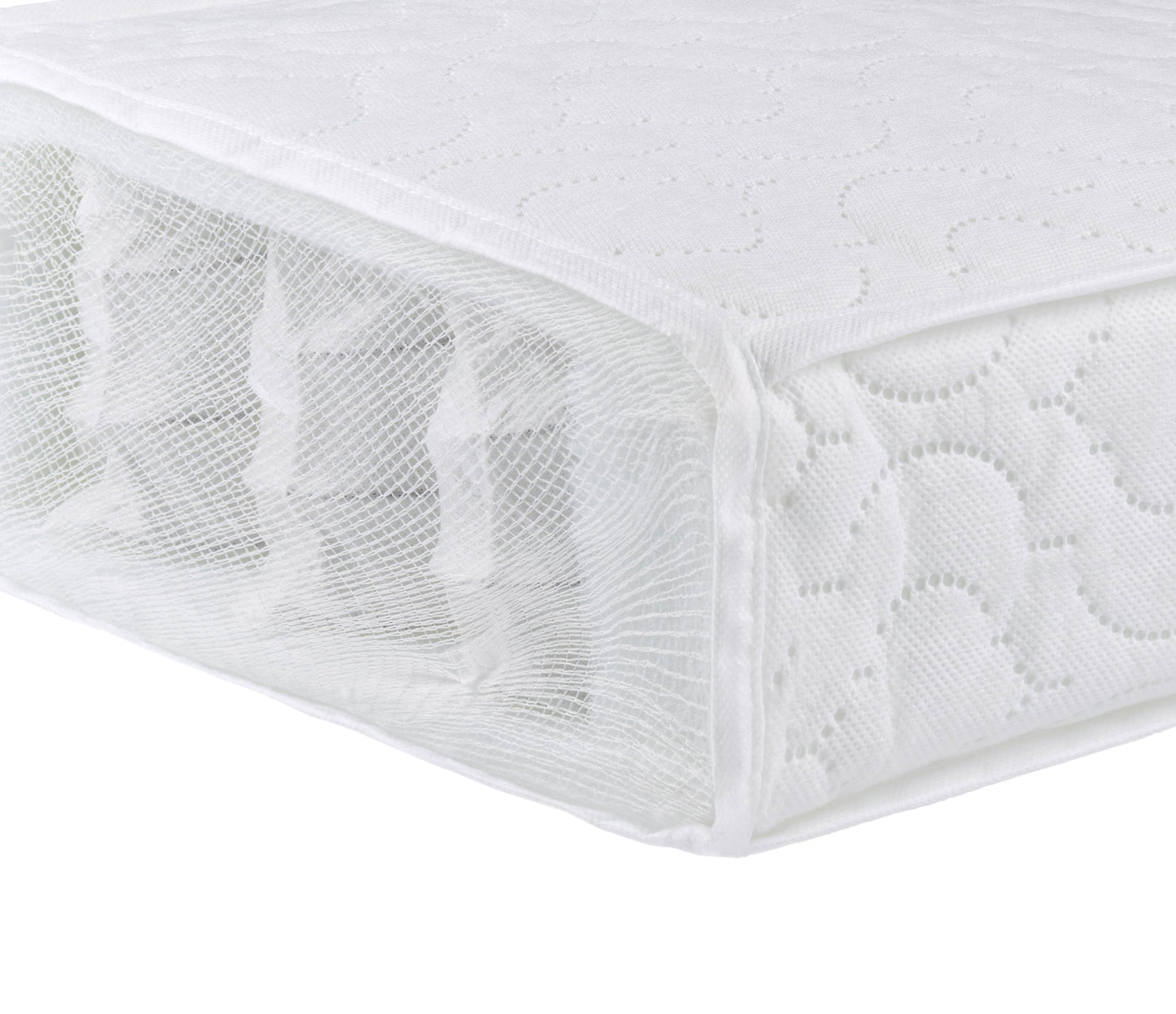 BABYMORE - Pocket Sprung Cot Bed Mattress 140 x 70 CM Corner