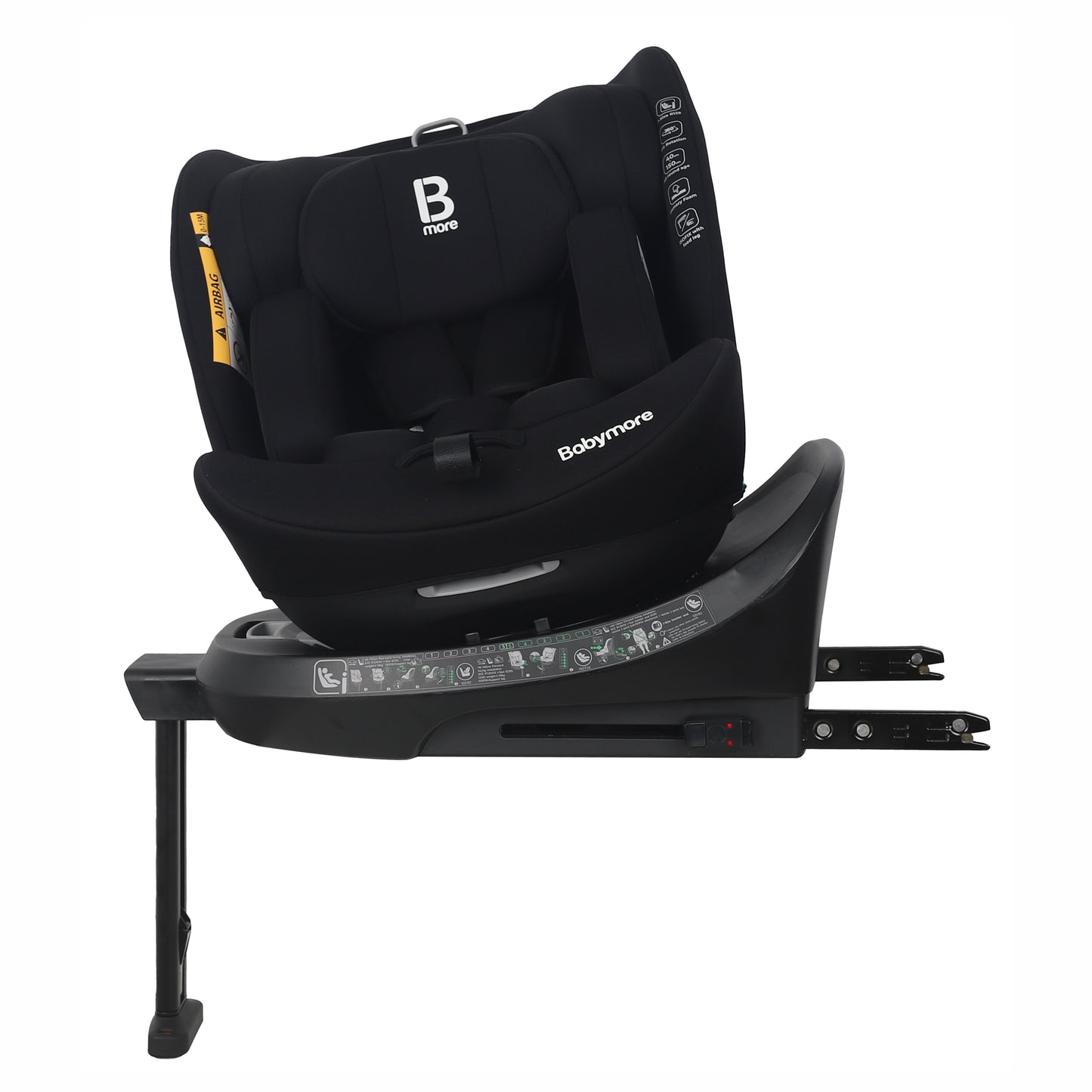 BABYMORE - Shea 360° i-Size Every Stage Car Seat 40-150cm 0-12 years