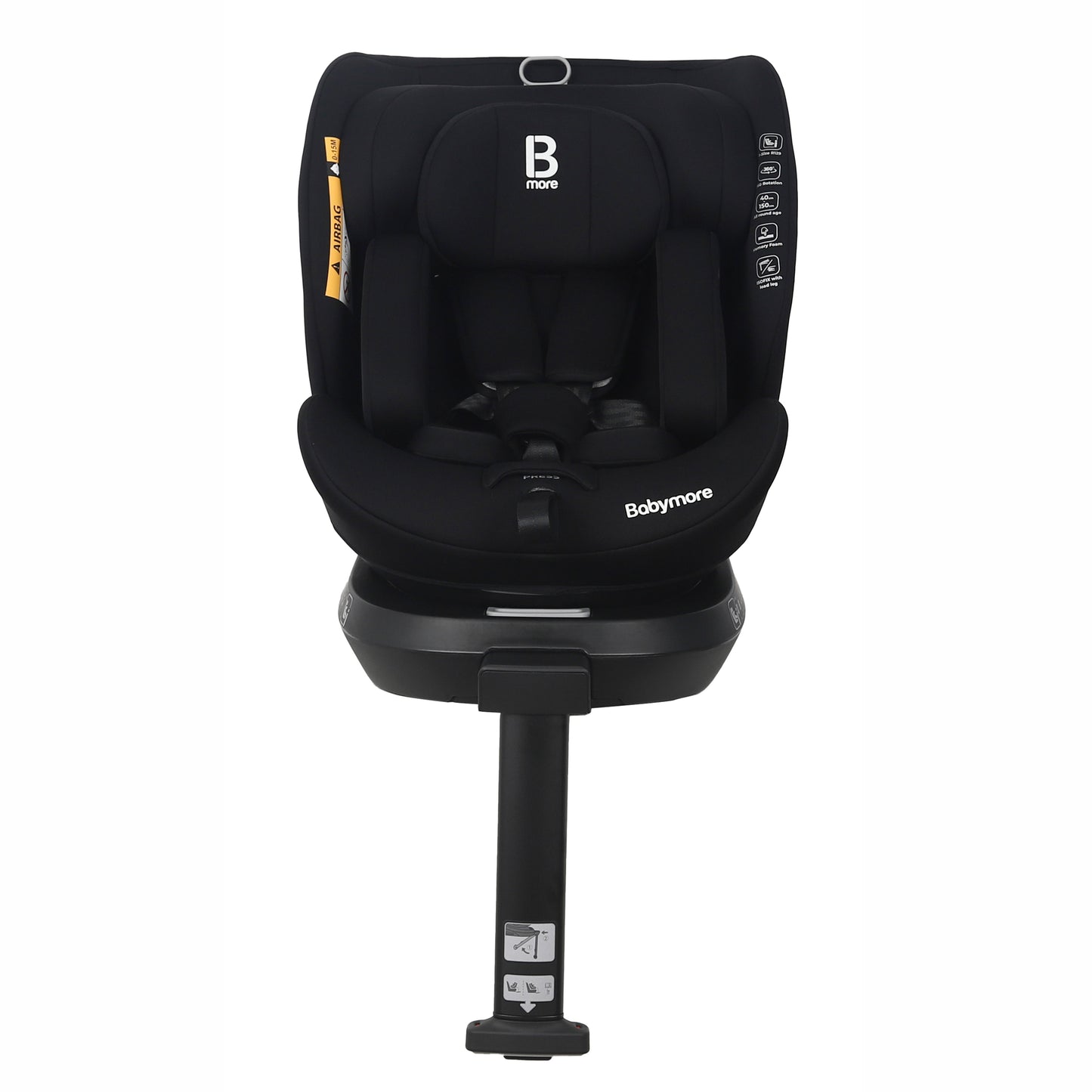 BABYMORE - Shea 360° i-Size Every Stage Car Seat 40-150cm 0-12 years