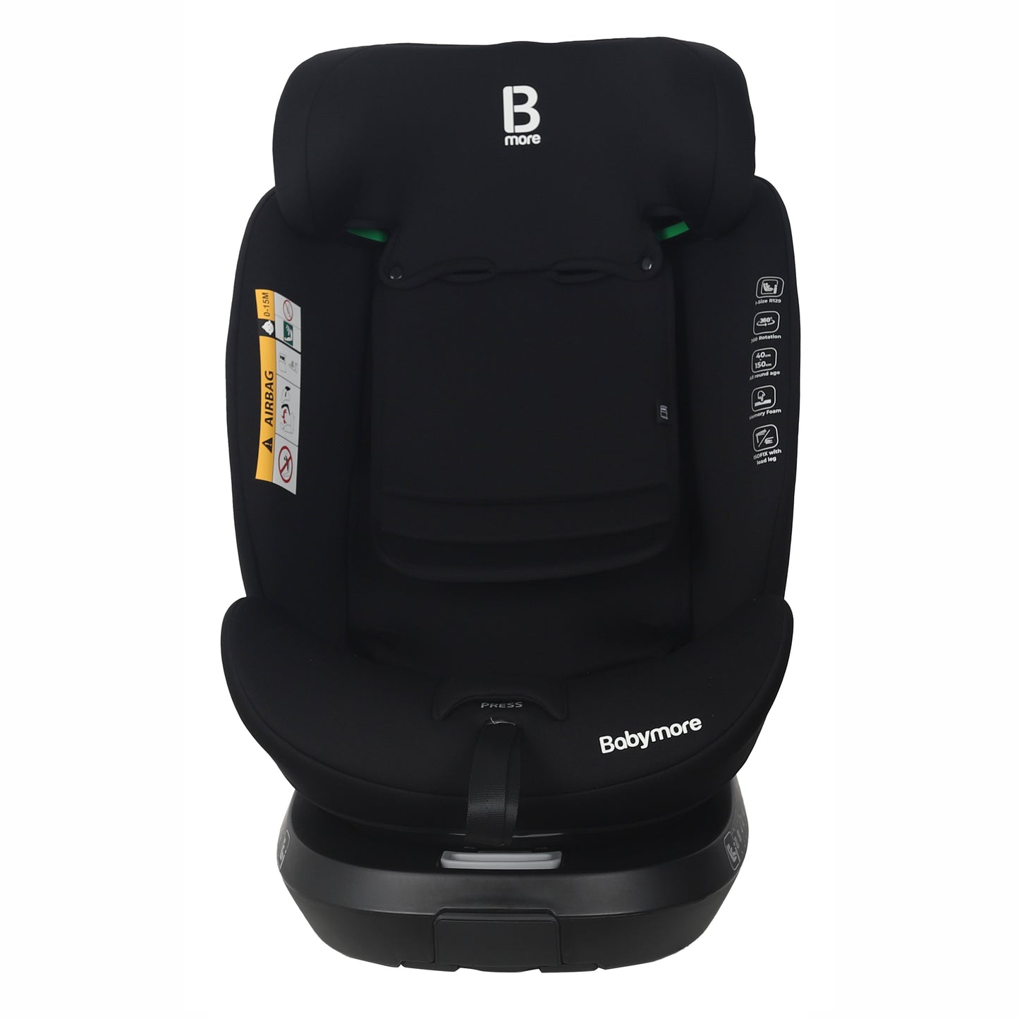 BABYMORE - Shea 360° i-Size Every Stage Car Seat 40-150cm 0-12 years